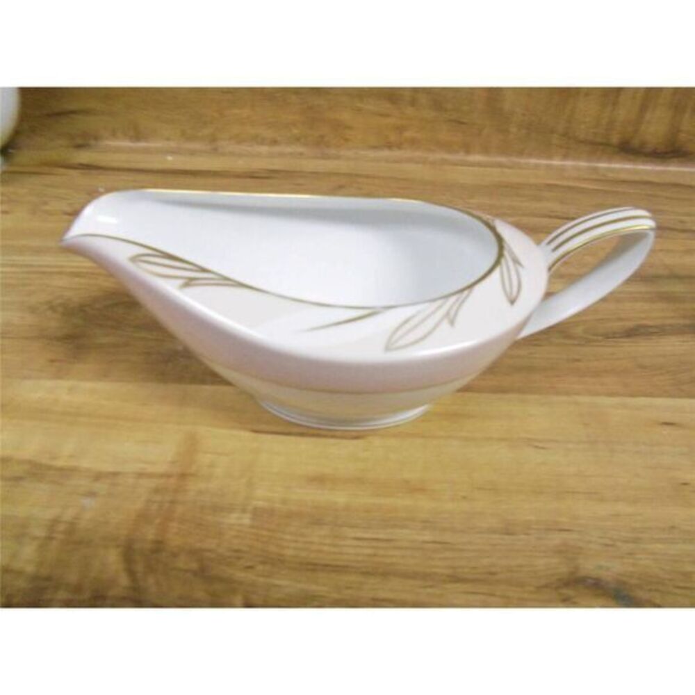 Noritake Aurora Pink‎ Gravy Boat - Only Vintage